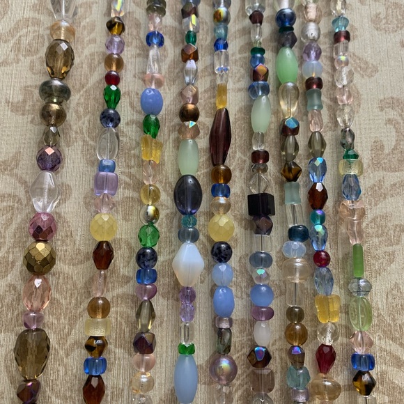 Multicolor Glass Beaded Hanging Decor - Picture 5 of 16